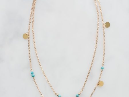 Pretty Gold Necklace Hot on Sale