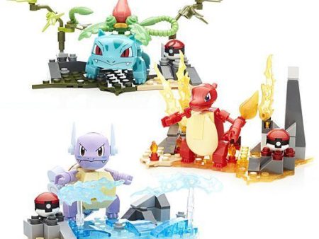 Mega Construx Pokemon Buildable Figures and Environments Gift Set Supply