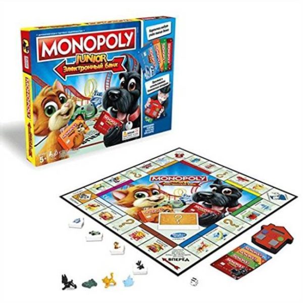 Hasbro Gaming Monopoly Junior Electronic Banking Game Online Sale