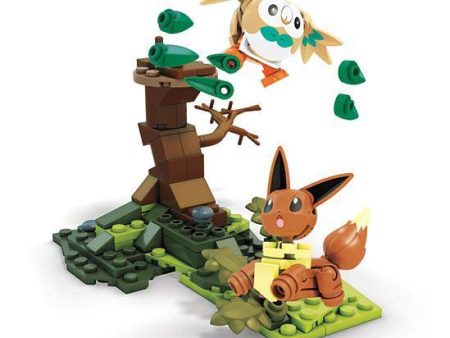 Mega Construx Pokemon Rowlet vs. Eevee Online Hot Sale