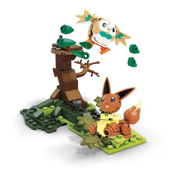 Mega Construx Pokemon Rowlet vs. Eevee Online Hot Sale